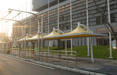 膜结构停车棚是怎样加工制作而成的?