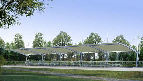 泉州膜结构车棚