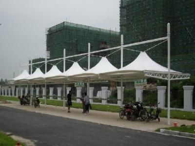 泉州丰泽膜结构车棚价格